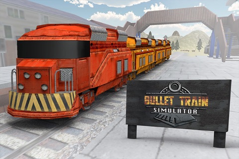 Real City Bullet Train Driver Simulator 2017 - Future Train and Transportation screenshot 3