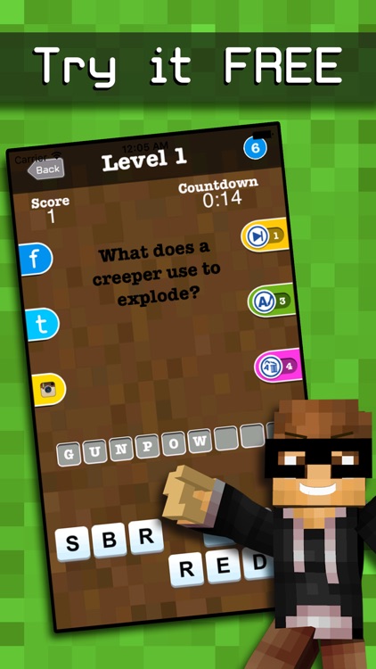 Pocket Trivia – Quiz for Minecraft screenshot-3