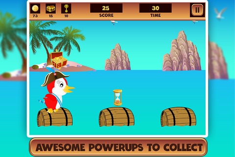 Baby Panguin Jump - Pirate Edition screenshot 4