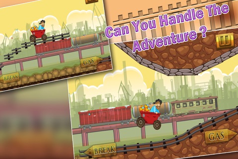 Speedy Gold Miner : Rail Rush screenshot 3