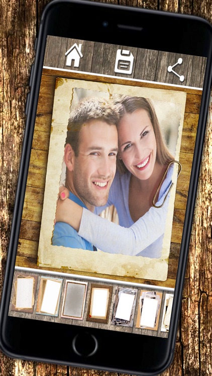Vintage photo frames - Photo editor for framing and create profiles