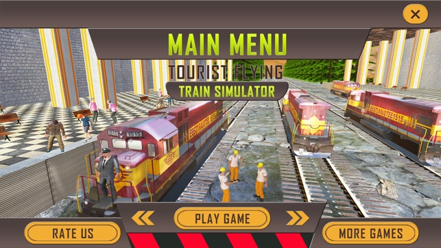 Tourist Flying Train Simulator(圖3)-速報App