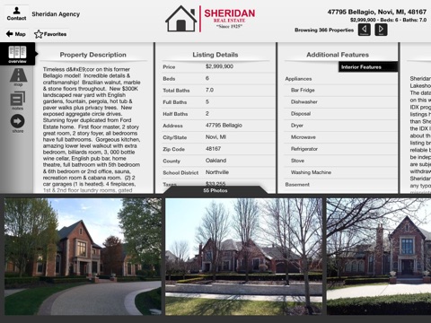 The Sheridan Real Estate for iPad screenshot 3