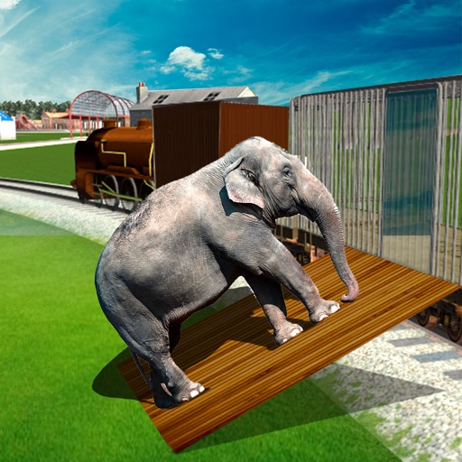 Farm Animals Transporter Train: Zoo Simulator Icon