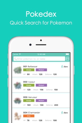 Pokedex for Pokemon Go - Free Pokedex for trainer screenshot 3