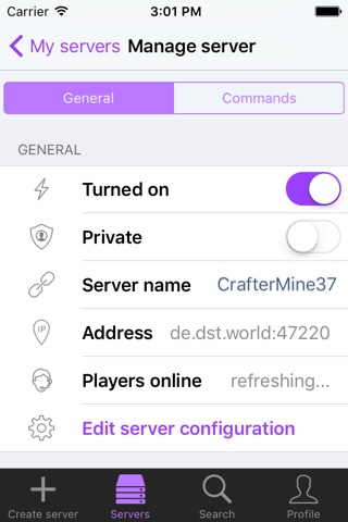 DeployStation - Servers for multiplayer games screenshot 3