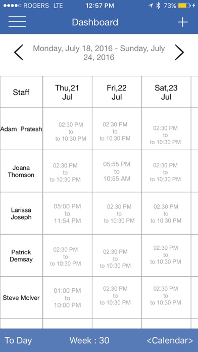 work center shift scheduling staff scheduling manager app