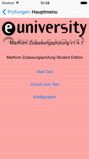 MarKom Zulassungsprüfung Student Edition
