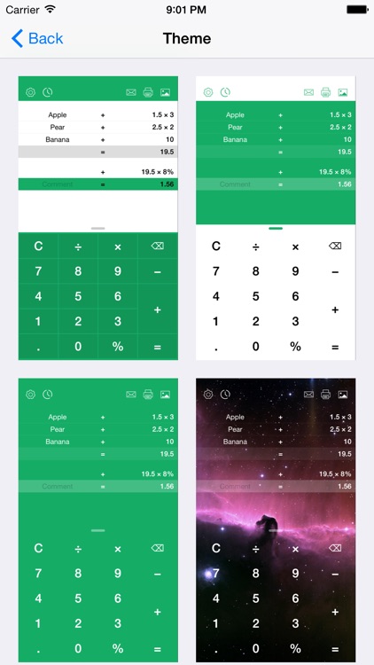 Bamboo Calculator