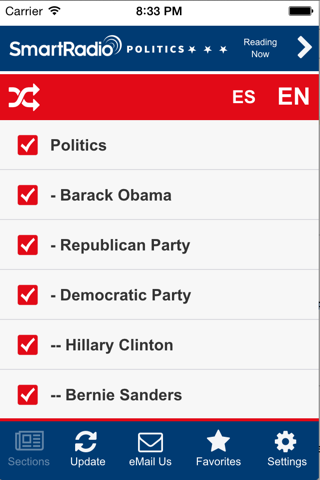 Smart Radio Politics - Radio of Trending Politics News & Stories screenshot 2