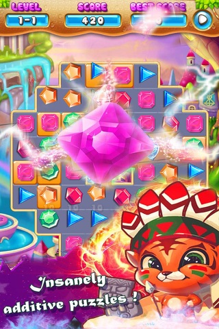 Fantastic Jewels HD - Puzzle Jem screenshot 3