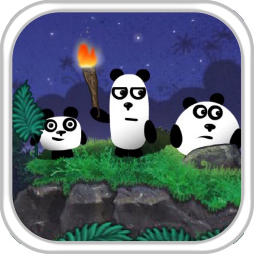 3 Pandas 2 Night - Cute Pets Crazy Escape icon