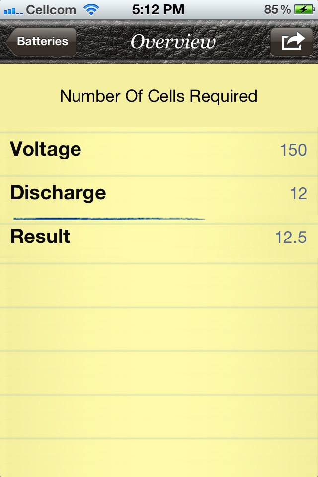 Electrical Formulator screenshot 4