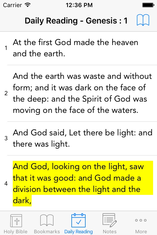 ASV Bible: Easy to use American Standard Version Bible app for daily offline Bible Book reading screenshot 2