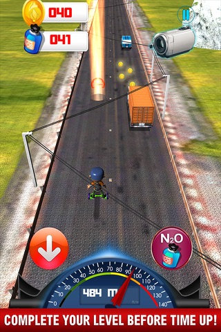 Hoverboard Stunt Simulator : City Skate Rider Road Drift Racer screenshot 3
