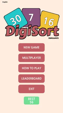 Game screenshot DigiSort - Crazy Math Number Sort & Online Brain Puzzle Game | Be Quick and Beat Your Friends mod apk