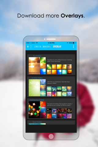 Insta Bokeh - Overlays Pro screenshot 2