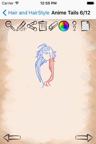 Easy Draw Hairstyle screenshot 3