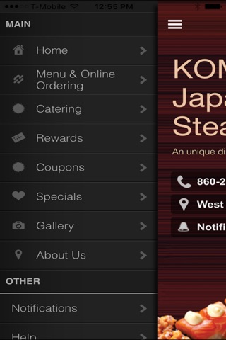 Koma Japanese Steakhouse screenshot 2