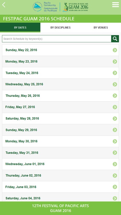 Official FestPac Guam 2016 App screenshot-3
