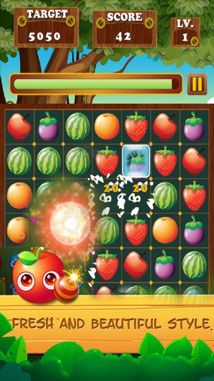 Fruit Star Crush - Match Free