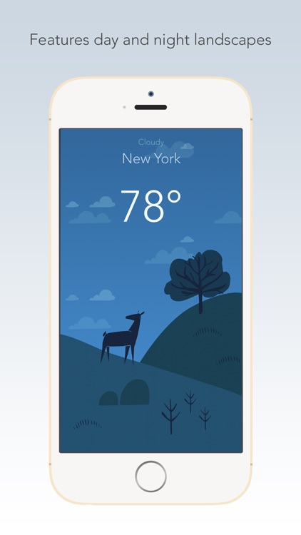 Wild Weather - Where hand drawn illustrations meet accurate weather conditions screenshot-4