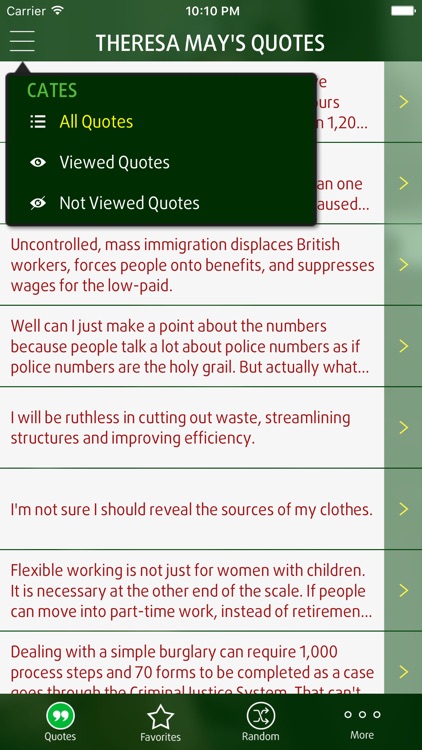 Quotes from Theresa May screenshot-3