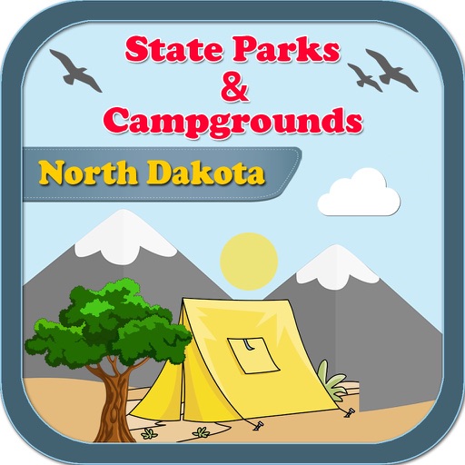 North Dakota - Campgrounds & State Parks icon