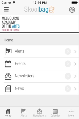 Melbourne Academy of the Arts School of Dance - Skoolbag screenshot 2