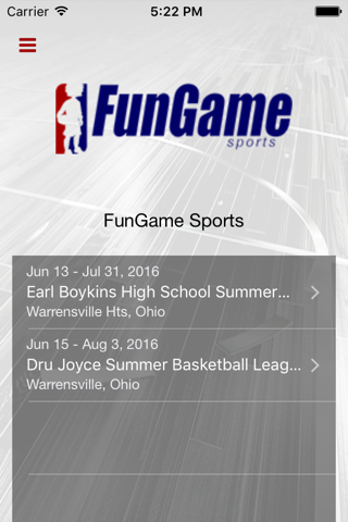 FunGame Sports - náhled