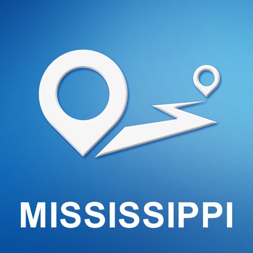 Mississippi Offline GPS Navigation & Maps icon
