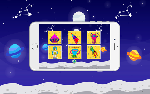Coloring books (space) : Coloring Pages & Learning Games For Kids Free! screenshot 2