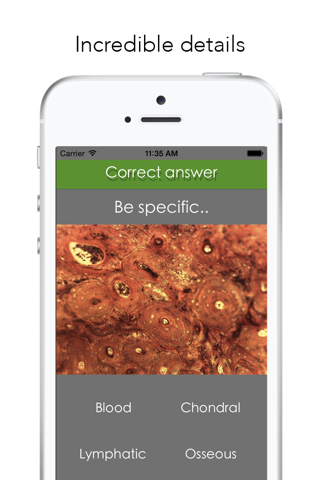 Histology Worldwide Test Lite for iPhone screenshot 4