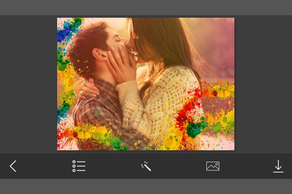 Color Photo Frame - Holi Picture Frames & Photo Editor screenshot 4