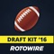 RotoWire Fantasy Football Draft Kit 2016