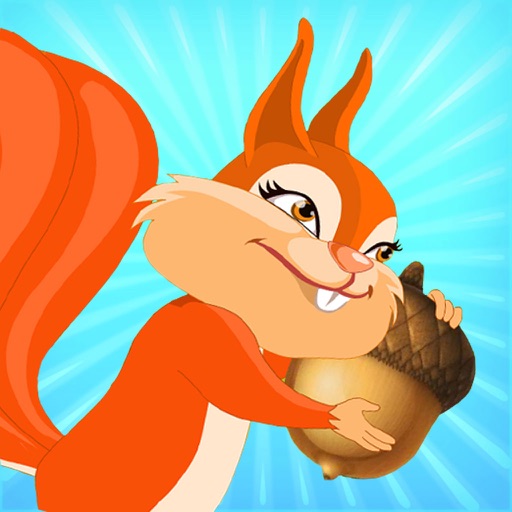 Squirrel Jungle Nuts Run Icon