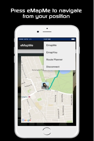 eMapMe - find friends family locator screenshot 4