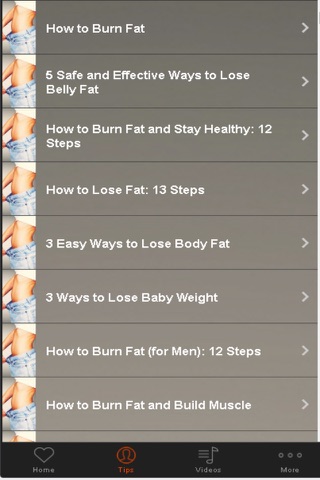 Fat Burning - Learn How to Burn fat Fast screenshot 2