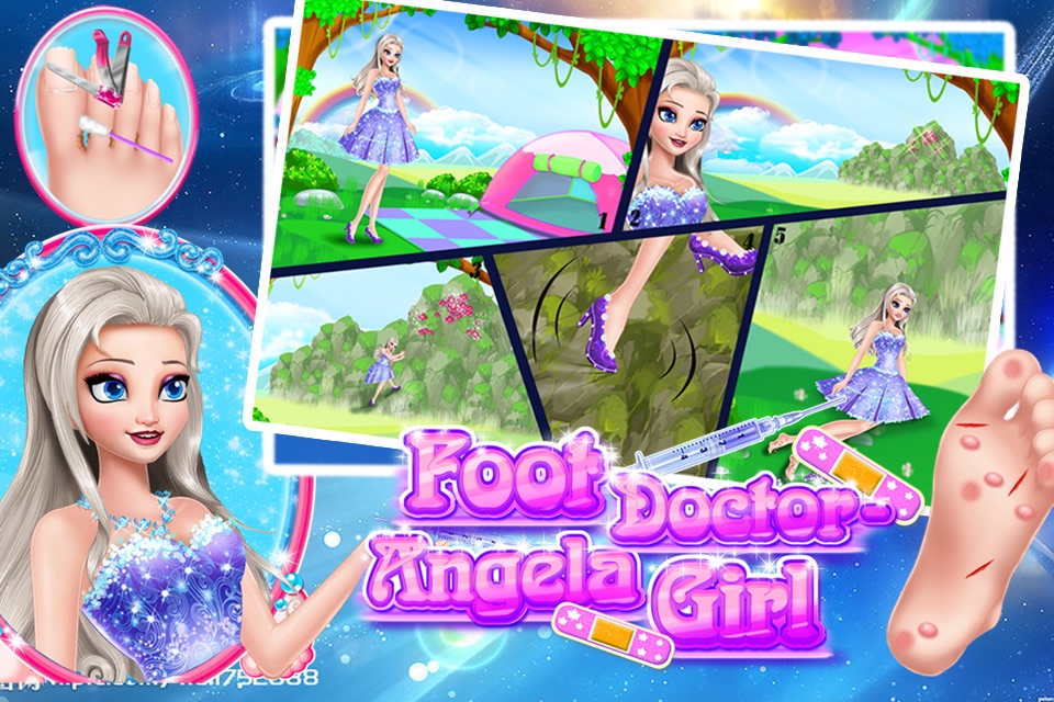 Foot Doctor - Angela Princess － Girl Nail screenshot 4
