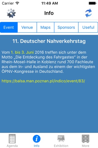 11. Deutscher Nahverkehrstag screenshot 2