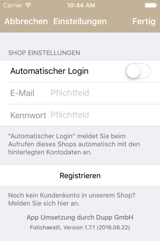 Lang Onlineshop screenshot 2