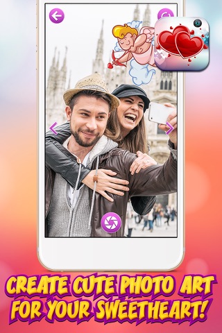 Romantic Love Stickers – Decorate Pics with Cute Frame.s and Sticker Art in Girly Photo-Booth screenshot 4