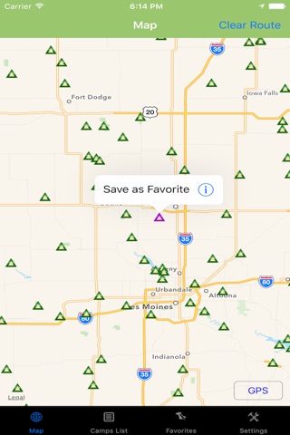 Iowa – Camping & RV spots screenshot 3