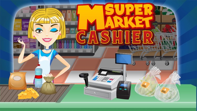 Supermarket Cashier – Manage cash register in this simulator game for kids