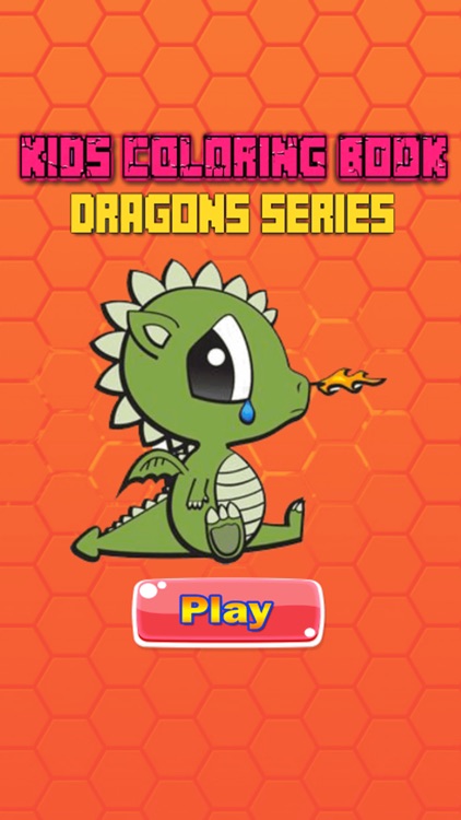 Dragon Coloring Book - Drawing Pages and Painting Educational Learning skill Games For Kid & Toddler