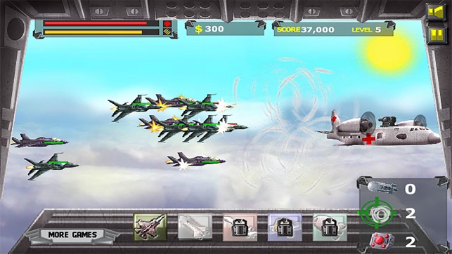 Air Attack War:Strike Fighters  - Sky Tower Defense Game(圖4)-速報App