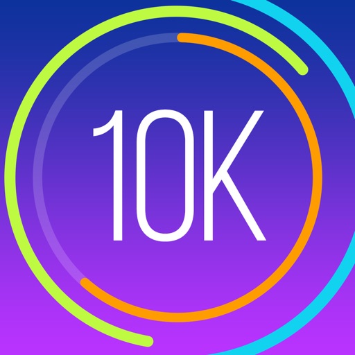 Run 10K! Training plan, GPS & Running Tips by Red Rock Apps icon