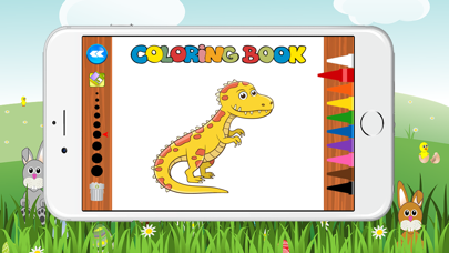 How to cancel & delete My Dinosaur Coloring Page for Preschool from iphone & ipad 4