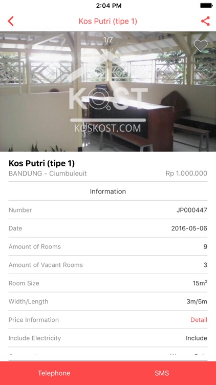 KosKost -Rooms for rent,lease screenshot-3