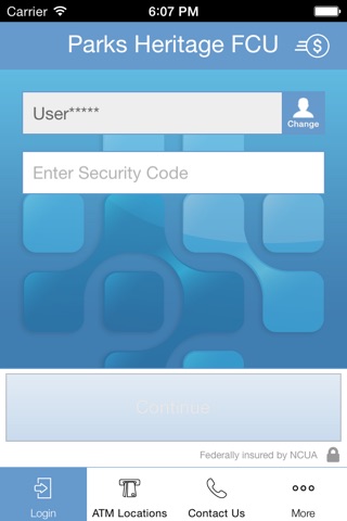 Parks Heritage FCU screenshot 2